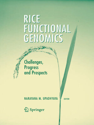 cover image of Rice Functional Genomics